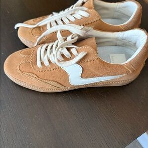 Dolce Vita Brown Suede Sneakers